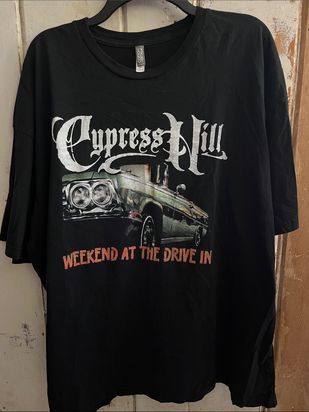 Cypress Hill Classic "Weekend at the Drive In" Music Graphic Tee Black